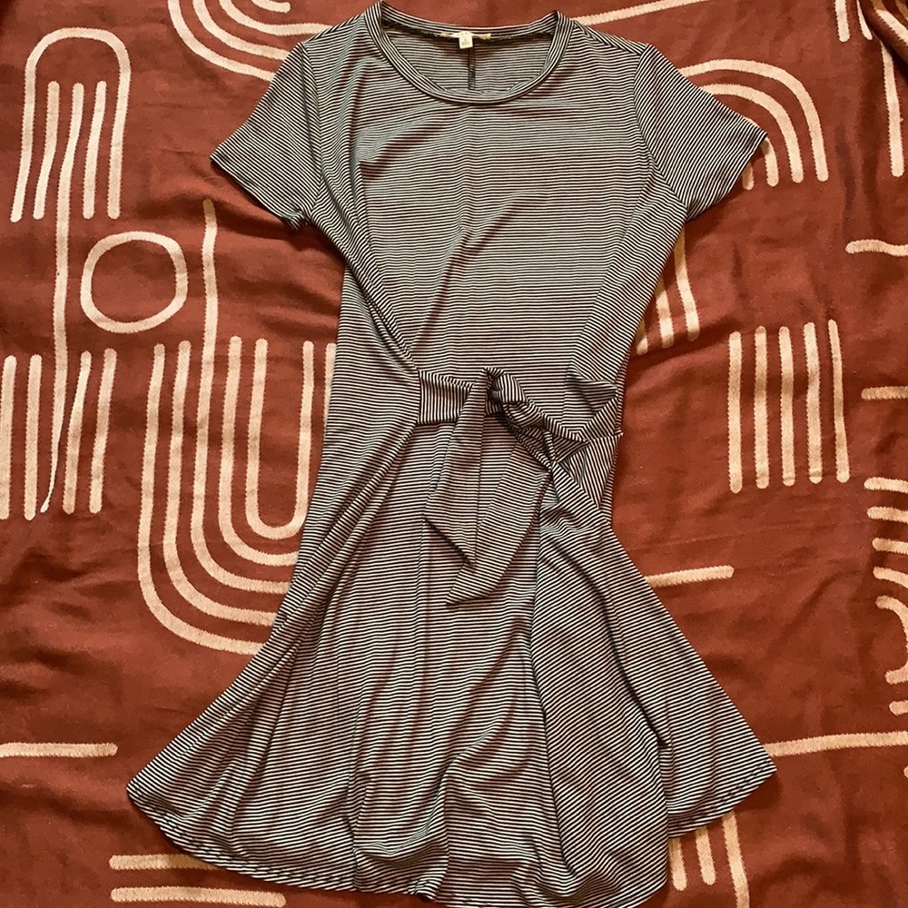 Rolla Coster Striped Wrap Flow Dress